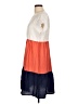 Unbranded 100% Polyester Color Block Orange Casual Dress Size L - photo 5