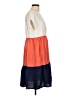 Unbranded 100% Polyester Color Block Orange Casual Dress Size L - photo 4