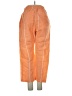 Paradised Stripes Orange Casual Pants Size XS - photo 2