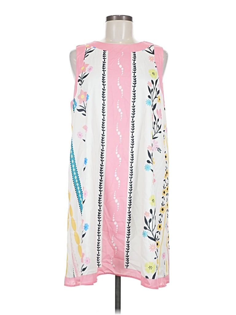 Pre-owned Shein Casual Dress In Pink