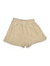 PrettyLittleThing Solid Tan Shorts Size 4 - photo 1