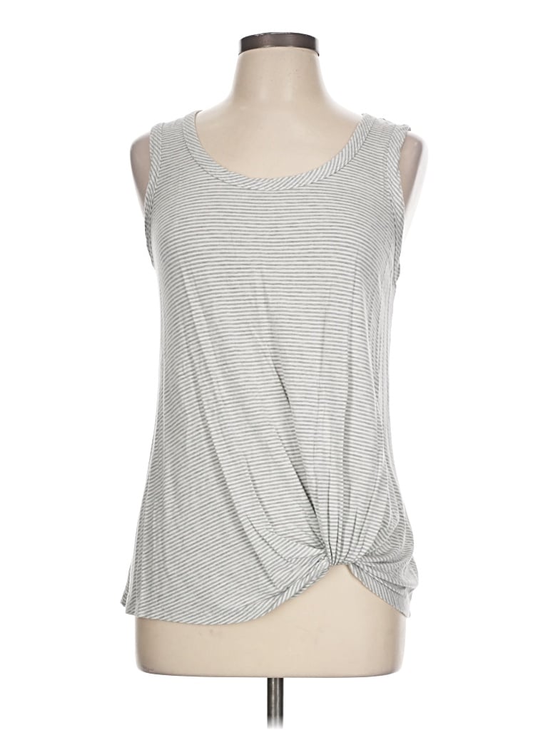 Pre-owned Nine Britton Sleeveless T-shirt In Silver