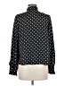Unbranded Polka Dots Black Long Sleeve Blouse Size M (estimated) - photo 2
