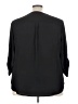 Torrid 100% Polyester Black 3/4 Sleeve Blouse Size 3X Plus (3) - photo 2
