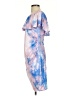 Unbranded Tie-dye Blue Cocktail Dress Size S - photo 5