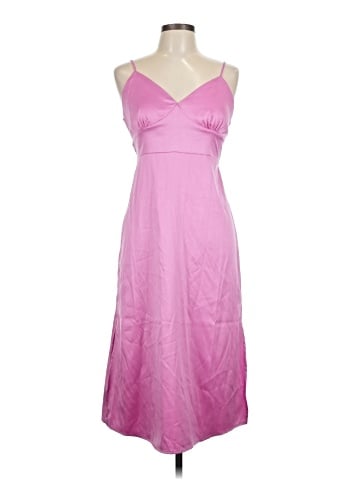 Pink Rose Casual Dress (view 1)