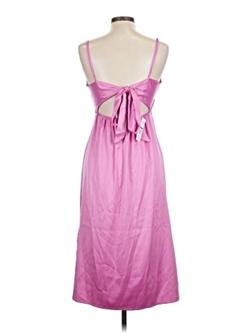 Pink Rose Casual Dress (view 2)