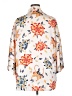Violet & Claire 100% Polyester Floral Ivory 3/4 Sleeve Blouse Size XL - photo 2