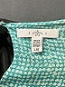 Fever 100% Polyester Teal Sleeveless Blouse Size L - photo 7