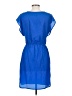 5/48 100% Polyester Solid Blue Casual Dress Size S - photo 2