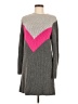 Cotton Emporium Chevron-herringbone Gray Pullover Sweater Size M - photo 1