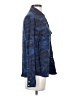 Forever 21 100% Rayon Camo Blue Long Sleeve Button-Down Shirt Size S - photo 4