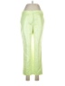 Tibi Chevron-herringbone Green Casual Pants Size L (estimated) - photo 1