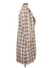 Solitaire 100% Polyester Ivory Trenchcoat Size M - photo 4