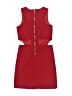 Pinc Premium 100% Polyester Solid Red Dress Size S (kids) - photo 2