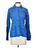 Assorted Brands 100% Cotton Blue Long Sleeve Blouse Size S (estimated) - photo 1