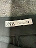 Zara Solid Black Casual Skirt Size L - photo 4
