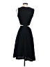 Zara Basic 100% Polyester Solid Black Cocktail Dress Size XS - photo 2
