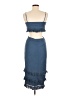 Saylor Blue Cocktail Dress Size M - photo 2