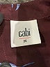 CAbi 100% Polyester Burgundy Sleeveless Blouse Size M - photo 7