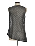 W by Worth Silver Sleeveless Blouse Size 8 - photo 2