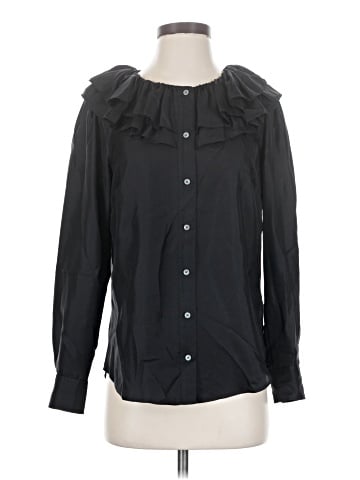 J.Crew Collection Long Sleeve Blouse (view 1)