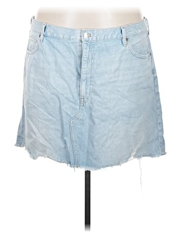 MNG Denim Skirt (view 1)