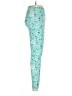 Lularoe Print Teal Leggings One size - photo 4