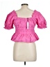 Day + Moon Pink 3/4 Sleeve Blouse Size L - photo 2