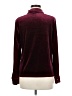Shein Burgundy Long Sleeve Blouse Size 6 - photo 2