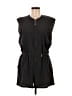 Te Verde Solid Black Gray Romper Size M - photo 1