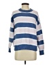 Papermoon 100% Nylon Stripes Blue Pullover Sweater Size S - photo 1