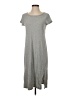 Gap Solid Gray Casual Dress Size XS - photo 1