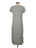 Gap Solid Gray Casual Dress Size XS - photo 2