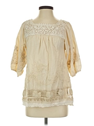 Sundance 3/4 Sleeve Blouse (view 1)