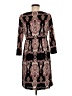 Madison Paisley Black Casual Dress Size M - photo 2