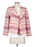 Ann Taylor LOFT Print White Blazer Size 4 - photo 1