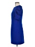 TCEC 100% Polyester Solid Blue Cocktail Dress Size M - photo 5