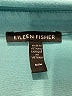 Eileen Fisher Solid Teal Long Sleeve Blouse Size M - photo 7