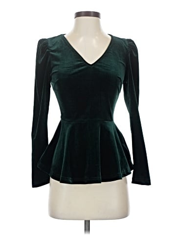 Allegra K Long Sleeve Top (view 1)