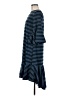 Lularoe Stripes Blue Casual Dress Size M - photo 5