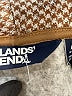 Lands' End Houndstooth Brown Jacket Size M - photo 6