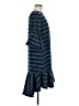 Lularoe Stripes Blue Casual Dress Size M - photo 4