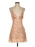 Zara Paisley Orange Cocktail Dress Size XS - photo 1