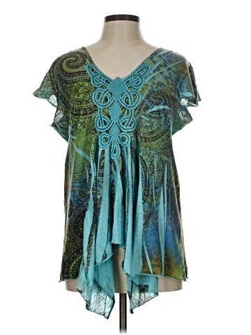 Apt. 9 Short Sleeve Blouse (view 1)