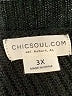 chic soul (chicsoul.com) Black Pullover Sweater Size 3X - photo 7