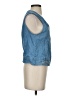 Graff Wear Blue Denim Vest Size P (petite) - photo 4