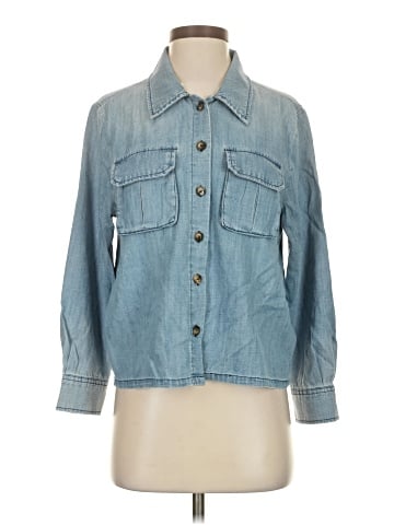 Billy T 3/4 Sleeve Button-Down Shirt (view 1)
