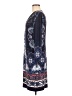 DM Collection Paisley Blue Casual Dress Size 6 - photo 5