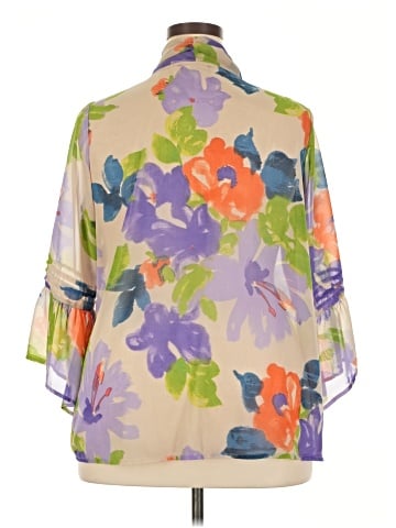Jessica Simpson 3/4 Sleeve Blouse (view 2)